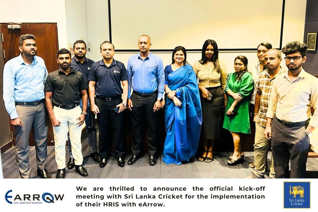 official kick-off meeting with Sri Lanka Cricket for the implementation of their HRIS with eArrow