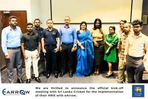 official kick-off meeting with Sri Lanka Cricket for the implementation of their HRIS with eArrow