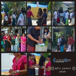 We celebrated the spirit of Sinhala & Tamil New Year
